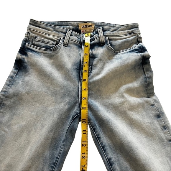 L’Agence 90’s Retro Acid Wash High Rise Denim Jeans 25 90’s Y2K - Picture 12 of 15
